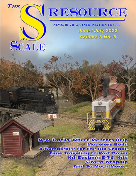 S Scale Resource magazine June/July 2022 cover